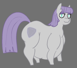 Size: 698x620 | Tagged: safe, artist:cutelyra, imported from derpibooru, maud pie, earth pony, pony, belly, big belly, fat, female, mare, maud pudge, obese, paint tool sai, solo