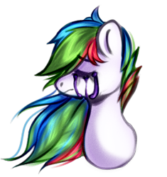 Size: 2212x2356 | Tagged: safe, artist:woowoli, imported from derpibooru, oc, oc only, pony, bust, crying, eyes closed, female, high res, sad, simple background, solo, transparent background