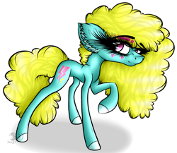 Size: 2289x1990 | Tagged: safe, artist:beamybutt, imported from derpibooru, oc, oc only, earth pony, pony, colored hooves, ear fluff, earth pony oc, eyelashes, female, mare, raised hoof, simple background, transparent background