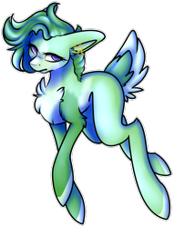Size: 767x1006 | Tagged: safe, artist:sketchytwi, imported from derpibooru, oc, oc only, earth pony, pony, chest fluff, colored hooves, ear piercing, earring, earth pony oc, jewelry, piercing, simple background, solo, transparent background