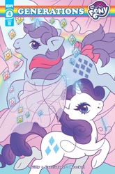 Size: 825x1252 | Tagged: safe, artist:celesse, artist:samantha whitten, idw, imported from derpibooru, rarity, sparkler (g1), unicorn, spoiler:comic, spoiler:comicgenerations04, comic, g1, g4, g4 to g1, generation leap, my little pony: generations