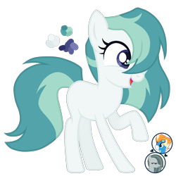 Size: 1800x1800 | Tagged: safe, artist:magicuniclaws, imported from derpibooru, fire streak, marble pie, oc, earth pony, pony, female, offspring, parent:fire streak, parent:marble pie, simple background, teenager, transparent background