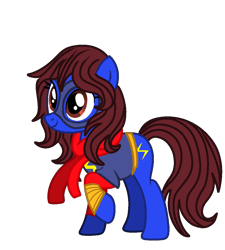 Size: 920x1022 | Tagged: safe, artist:elementbases, artist:lynnthenerdkitty, imported from derpibooru, earth pony, pony, commission, kamala khan, marvel, marvel comics, ms. marvel, simple background, solo, transparent background