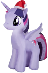 Size: 486x740 | Tagged: safe, imported from derpibooru, twilight sparkle, alicorn, pony, airblown inflatable, christmas, decoration, gemmy industries, holiday, inflatable, merchandise, solo, twilight sparkle (alicorn)