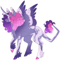 Size: 2534x2566 | Tagged: safe, artist:sleepy-nova, imported from derpibooru, oc, oc only, alicorn, pony, female, high res, magical lesbian spawn, mare, offspring, parent:pinkie pie, parent:princess luna, parents:lunapie, simple background, solo, transparent background