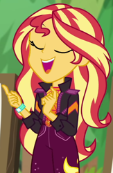 Size: 390x599 | Tagged: safe, imported from derpibooru, screencap, sunset shimmer, equestria girls, equestria girls series, sunset's backstage pass!, spoiler:eqg series (season 2), cropped, female, solo