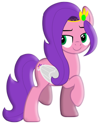 Size: 6416x8000 | Tagged: safe, artist:laszlvfx, imported from derpibooru, pipp petals, pegasus, pony, my little pony: the movie, absurd resolution, female, g4, g5, g5 to g4, generation leap, mare, simple background, smiling, solo, standing on two hooves, transparent background, vector