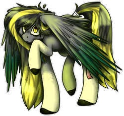 Size: 815x764 | Tagged: safe, artist:sketchytwi, imported from derpibooru, oc, oc only, pegasus, pony, colored hooves, pegasus oc, raised hoof, simple background, solo, tail, tail wrap, transparent background, wings