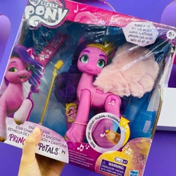 Size: 1242x1242 | Tagged: safe, imported from derpibooru, pipp petals, pegasus, pony, g5, irl, my little pony: a new generation, photo, toy