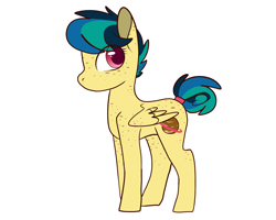 Size: 2500x2000 | Tagged: safe, artist:katyusha, imported from derpibooru, oc, oc only, oc:apogee, pegasus, pony, cute, feathered wings, female, filly, folded wings, high res, solo, teenager, wings