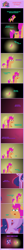 Size: 1205x12694 | Tagged: safe, artist:estories, imported from derpibooru, sunny starscout, twilight sparkle, alicorn, earth pony, pony, the last problem, artificial wings, augmented, comic, g4, g5, glowing, glowing eyes, magic, magic horn, magic wings, my little pony: a new generation, older, older twilight, open mouth, pointy ponies, princess twilight 2.0, sunny and her heroine, that magic was not yours to give, twilight sparkle (alicorn), wings