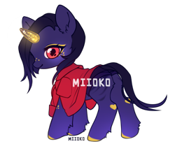 Size: 1279x1053 | Tagged: safe, artist:miioko, imported from derpibooru, oc, oc only, pony, unicorn, base used, clothes, glowing, glowing horn, horn, simple background, solo, transparent background, unicorn oc