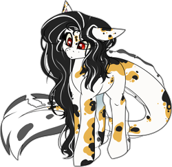 Size: 3324x3226 | Tagged: safe, artist:sketchytwi, imported from derpibooru, oc, oc only, fish, koi, pony, sea pony, high res, sea pony oc, simple background, smiling, solo, transparent background