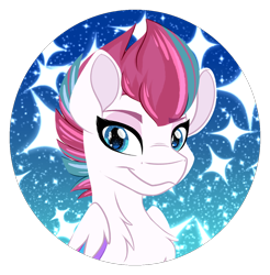 Size: 1250x1270 | Tagged: safe, artist:missbramblemele, imported from derpibooru, zipp storm, pegasus, pony, bust, chest fluff, female, folded wings, g5, mare, my little pony: a new generation, portrait, solo, wings