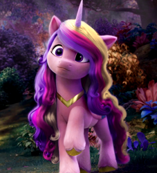 Size: 726x798 | Tagged: safe, artist:summer2002, edit, edited screencap, imported from derpibooru, screencap, princess cadance, alicorn, pony, spoiler:my little pony: a new generation, female, g4 to g5, g5, my little pony: a new generation, raised hoof, solo