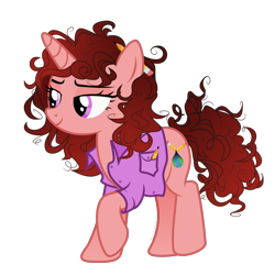 Size: 2000x2000 | Tagged: safe, artist:kaitykat117, imported from derpibooru, oc, oc only, oc:paige scribble(kaitykat), pony, unicorn, high res, messy mane, simple background, solo, transparent background
