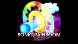 Size: 1280x720 | Tagged: safe, artist:brandon yates, imported from derpibooru, rainbow dash, cover art, death battle, exploitable meme, meme, music, sonic rainboom, sonic the hedgehog, sonic the hedgehog (series), youtube link