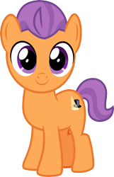 Size: 3000x4647 | Tagged: safe, artist:cloudy glow, imported from derpibooru, tender taps, earth pony, pony, the last crusade, .ai available, colt, cute, foal, high res, looking at you, male, simple background, smiling, solo, transparent background, vector