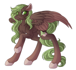 Size: 3174x2958 | Tagged: safe, artist:amazing-artsong, imported from derpibooru, oc, oc only, oc:matcha forest, pegasus, pony, female, high res, mare, simple background, solo, transparent background