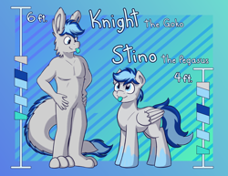 Size: 3300x2550 | Tagged: safe, artist:eisky, imported from derpibooru, oc, oc:aspen volare, anthro, pegasus, pony, abstract background, colored hooves, colored tongue, goko, high res, reference, reference sheet, tongue out, wings