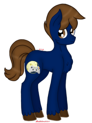 Size: 720x960 | Tagged: safe, artist:madlilon2051, imported from derpibooru, oc, oc only, earth pony, pony, chest fluff, earth pony oc, simple background, smiling, solo, transparent background, unshorn fetlocks