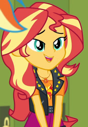 Size: 1256x1813 | Tagged: safe, imported from derpibooru, screencap, sunset shimmer, equestria girls, equestria girls series, holidays unwrapped, spoiler:eqg series (season 2), cropped, o come all ye squashful, solo focus