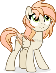 Size: 6228x8124 | Tagged: safe, artist:suramii, imported from derpibooru, oc, oc only, oc:hover cove, pegasus, pony, absurd resolution, female, folded wings, green eyes, mare, pegasus oc, shadow, simple background, smiling, solo, standing, tail, transparent background, vector, wings