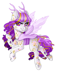 Size: 1920x2411 | Tagged: safe, artist:sk-ree, imported from derpibooru, oc, oc only, oc:hyve, changeling, female, purple changeling, simple background, solo, transparent background