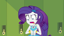 Size: 1920x1076 | Tagged: safe, imported from derpibooru, screencap, rarity, equestria girls, equestria girls series, holidays unwrapped, spoiler:eqg series (season 2), female, o come all ye squashful, rarity peplum dress, shrunken pupils, solo