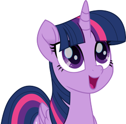 Size: 3000x2961 | Tagged: safe, artist:cloudy glow, imported from derpibooru, twilight sparkle, alicorn, pony, my little pony: the movie, .ai available, female, high res, open mouth, open smile, simple background, smiling, solo, transparent background, twilight sparkle (alicorn), vector