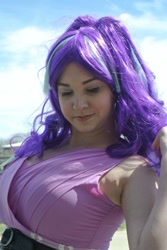 Size: 648x968 | Tagged: safe, artist:lochlan o'neil, imported from derpibooru, starlight glimmer, human, clothes, cosplay, costume, female, irl, irl human, photo
