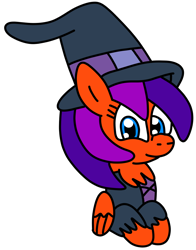 Size: 840x1070 | Tagged: safe, artist:jadeharmony, imported from derpibooru, oc, oc only, oc:jade harmony, pegasus, pony, clothes, costume, female, halloween, halloween costume, hat, holiday, mare, nightmare night, nightmare night costume, simple background, solo, transparent background, witch, witch costume, witch hat