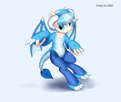 Size: 3272x2776 | Tagged: safe, artist:vinilyart, imported from derpibooru, coco pommel, dragon, earth pony, bipedal, clothes, cocobetes, costume, cute, dragon costume, high res, solo