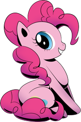 Size: 585x877 | Tagged: safe, artist:idolnya, imported from derpibooru, pinkie pie, earth pony, pony, female, free to use, png, reference, simple background, solo, transparent background