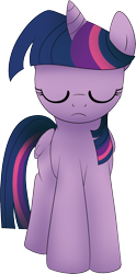 Size: 770x1553 | Tagged: safe, artist:idolnya, imported from derpibooru, twilight sparkle, alicorn, pony, eyes closed, female, free to use, front view, png, reference, simple background, solo, transparent background, twilight sparkle (alicorn)