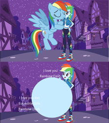 Size: 1366x1532 | Tagged: safe, imported from derpibooru, rainbow dash, human, pegasus, pony, equestria girls, 1000 hours in ms paint, circle tool, dashdash, endosoma, human paradox, human ponidox, interspecies selfcest, low effort, non-fatal vore, oral vore, preddash, preydash, self paradox, self ponidox, self vore, selfcest, shipping, stomach noise, vore