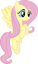 Size: 1803x3000 | Tagged: safe, artist:bronyb34r, imported from derpibooru, fluttershy, pegasus, pony, cute, female, flying, shyabetes, simple background, smiling, solo, transparent background, vector