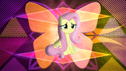 Size: 3840x2160 | Tagged: safe, artist:anime-equestria, artist:laszlvfx, edit, imported from derpibooru, fluttershy, pony, high res, solo, wallpaper, wallpaper edit