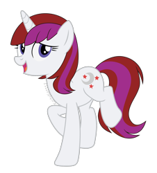 Size: 2000x2214 | Tagged: safe, artist:kaitykat117, imported from derpibooru, moondancer (g1), pony, unicorn, base used, cute, female, full body, g1, g1 dancerbetes, g1 to g4, g1betes, g4, generation leap, high res, horn, mare, multicolored hair, multicolored mane, multicolored tail, open mouth, open smile, purple eyes, show accurate, simple background, smiling, solo, tail, transparent background, two toned mane, two toned tail, vector