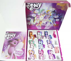 Size: 1600x1378 | Tagged: safe, imported from derpibooru, izzy moonbow, pipp petals, queen haven, sunny starscout, zipp storm, earth pony, pegasus, pony, unicorn, dazzle feather, g5, merchandise, my little pony: a new generation, ruddy sparks, shutter snap, toy, zoom zephyrwing