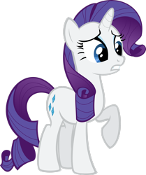 Size: 2237x2680 | Tagged: safe, artist:flizzick, imported from derpibooru, rarity, pony, unicorn, dragon quest, season 2, eyeshadow, female, gritted teeth, high res, makeup, mare, raised hoof, simple background, solo, transparent background, vector