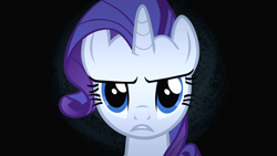 Size: 1280x720 | Tagged: safe, imported from derpibooru, screencap, rarity, pony, unicorn, bats!, season 4, close-up, female, narrowed eyes, rarity is not amused, solo, stop the bats, unamused