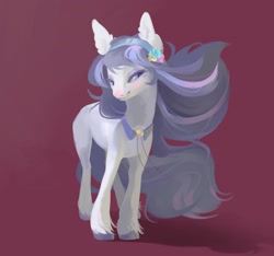 Size: 2140x2000 | Tagged: safe, artist:yanisfucker, imported from derpibooru, oc, oc only, pony, female, gradient background, looking at you, mare, solo, windswept mane