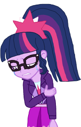 Size: 2014x3134 | Tagged: safe, artist:bigpurplemuppet99, edit, imported from derpibooru, sci-twi, twilight sparkle, equestria girls, crying, female, high res, ponytail, sad, simple background, solo, transparent background, vector