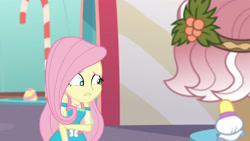 Size: 3410x1920 | Tagged: safe, imported from derpibooru, screencap, fluttershy, vignette valencia, equestria girls, equestria girls series, rollercoaster of friendship, female, geode of fauna, high res, jewelry, magical geodes, necklace