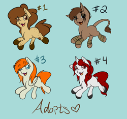 Size: 4800x4500 | Tagged: safe, artist:zombietator, imported from derpibooru, oc, oc only, earth pony, pegasus, pony, unicorn, base used, colored hooves, earth pony oc, horn, pegasus oc, simple background, smiling, unicorn oc, wings