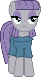 Size: 3000x5638 | Tagged: safe, artist:cloudy glow, imported from derpibooru, maud pie, earth pony, pony, student counsel, .ai available, female, high res, mare, simple background, solo, transparent background, vector