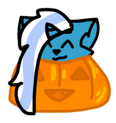 Size: 324x343 | Tagged: safe, artist:cozy-cola, imported from derpibooru, oc, oc:fleurbelle, alicorn, alicorn oc, halloween, holiday, horn, pumpkin, simple background, transparent background, wings