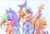 Size: 1236x842 | Tagged: safe, artist:cz, imported from derpibooru, rainbow dash, human, equestria girls, anime style, humanized