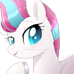 Size: 1280x1280 | Tagged: safe, artist:auroranovasentry, imported from derpibooru, zipp storm, pony, deviantart watermark, g5, obtrusive watermark, simple background, solo, watermark, white background